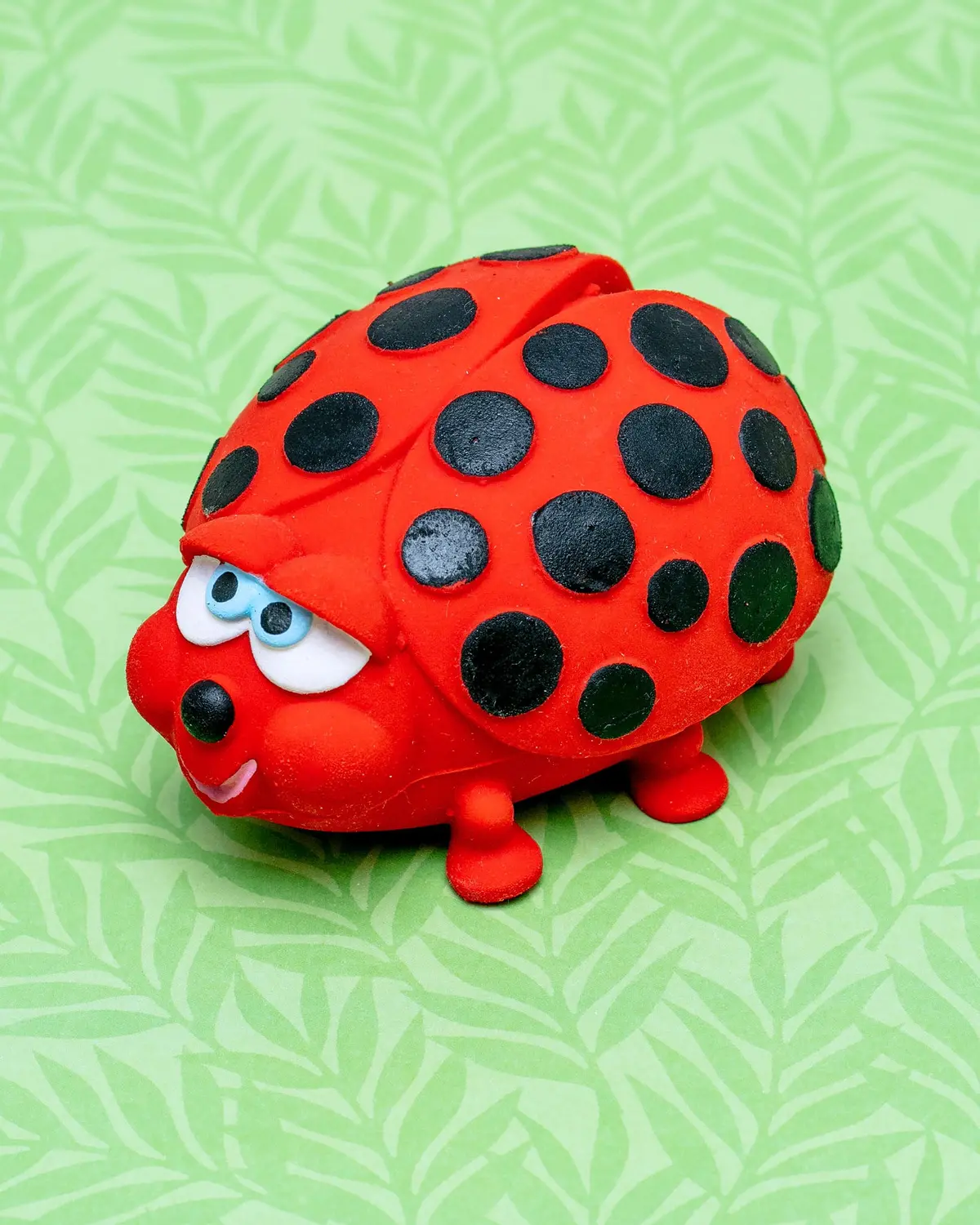 Ladybug Latex Soft Squeaky Dog Toy 1