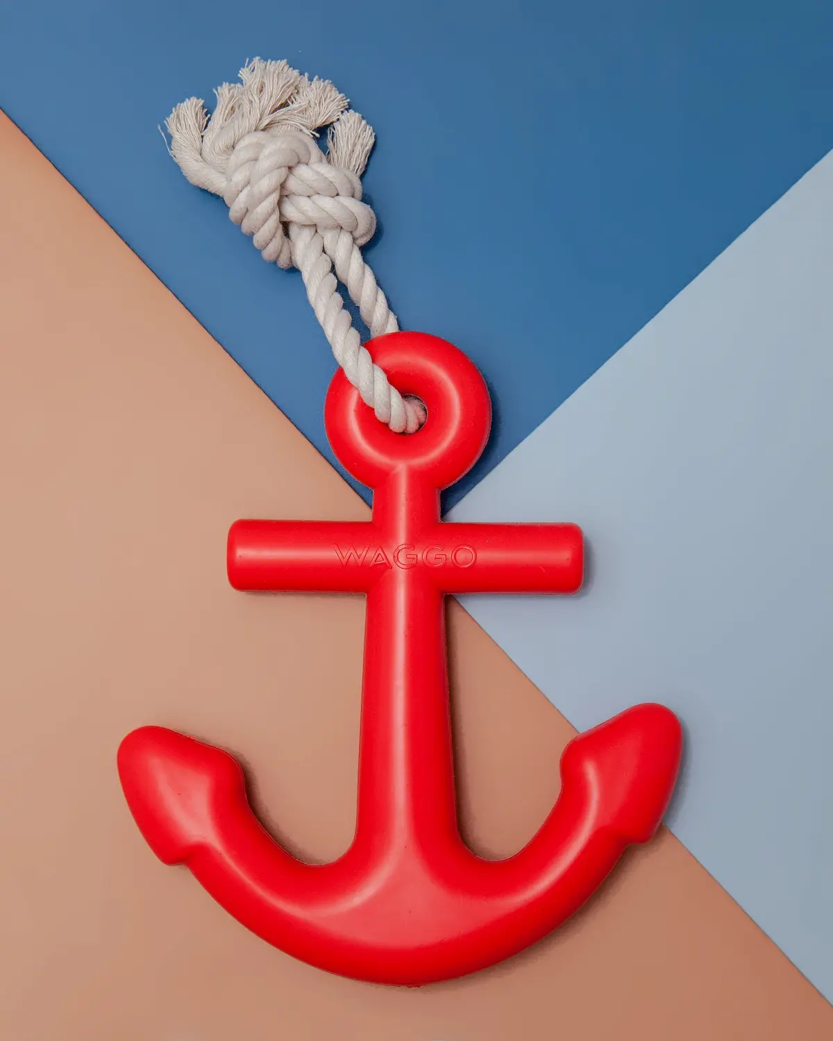 Floating Anchor Dog Toy In Cherry 1