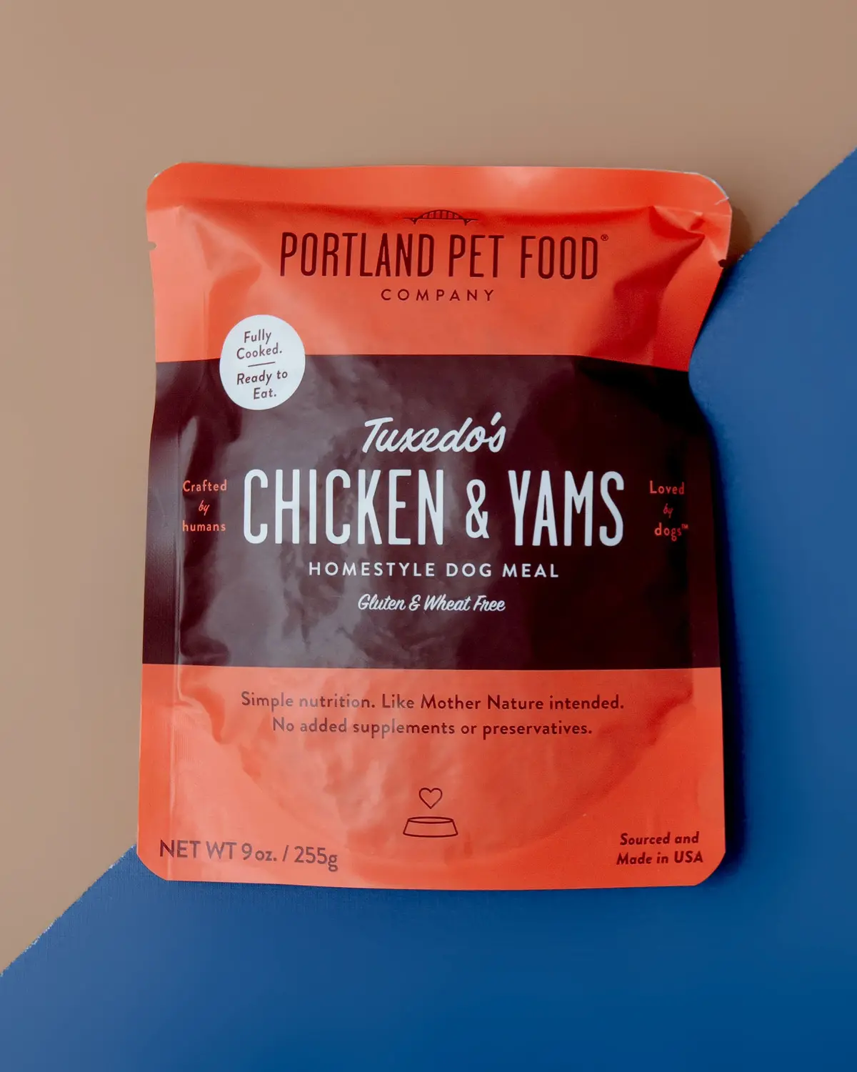 Tuxedo's Chicken & Yams Meal Pouch For Dogs (Made In The Usa) 1