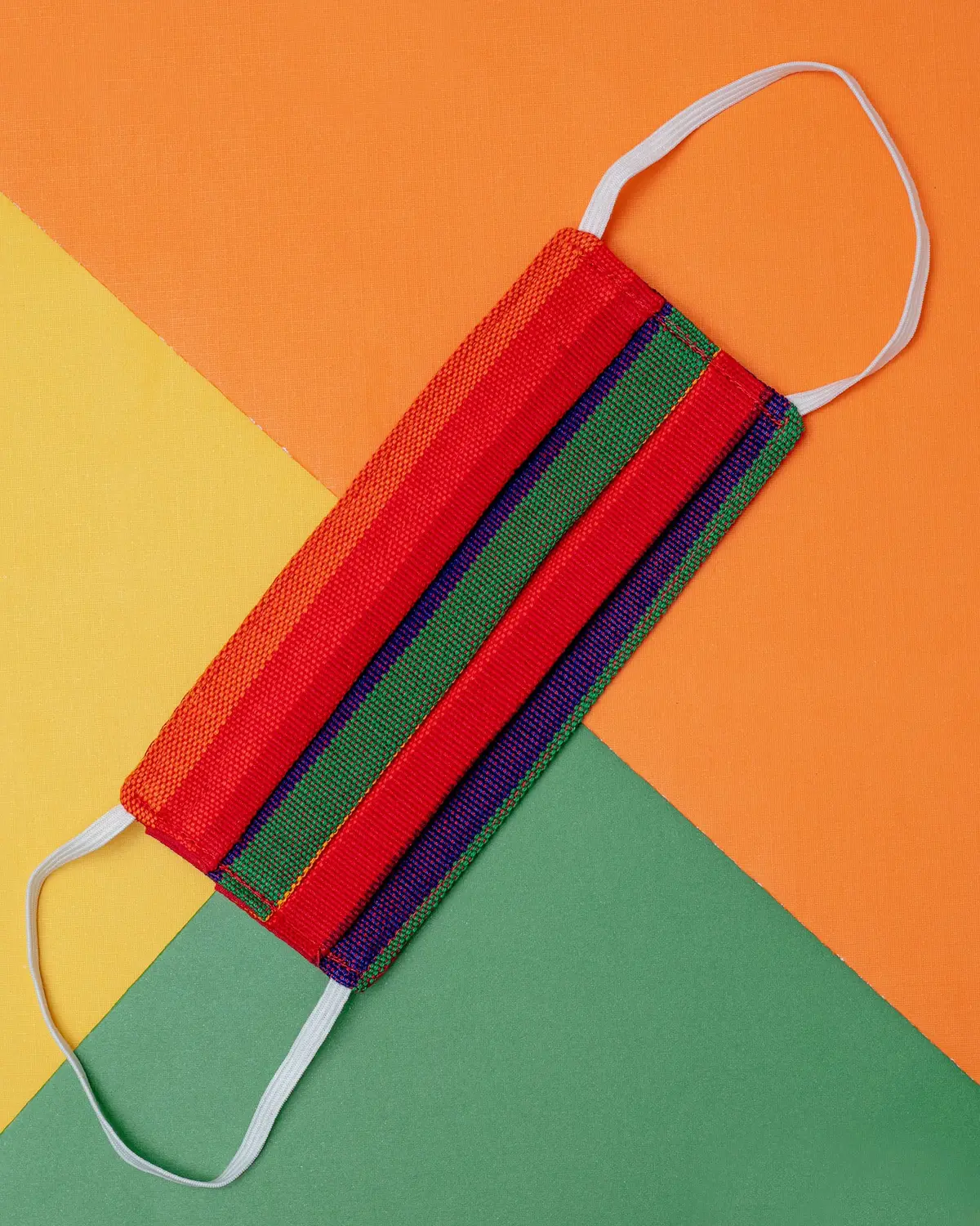 Human Face Mask In Rainbow Stripe << Final Sale >> 1