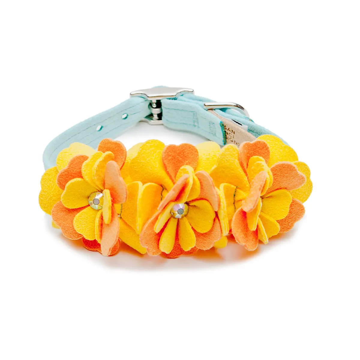 Susan Lanci | Darla Flower Swarovski Collar 1