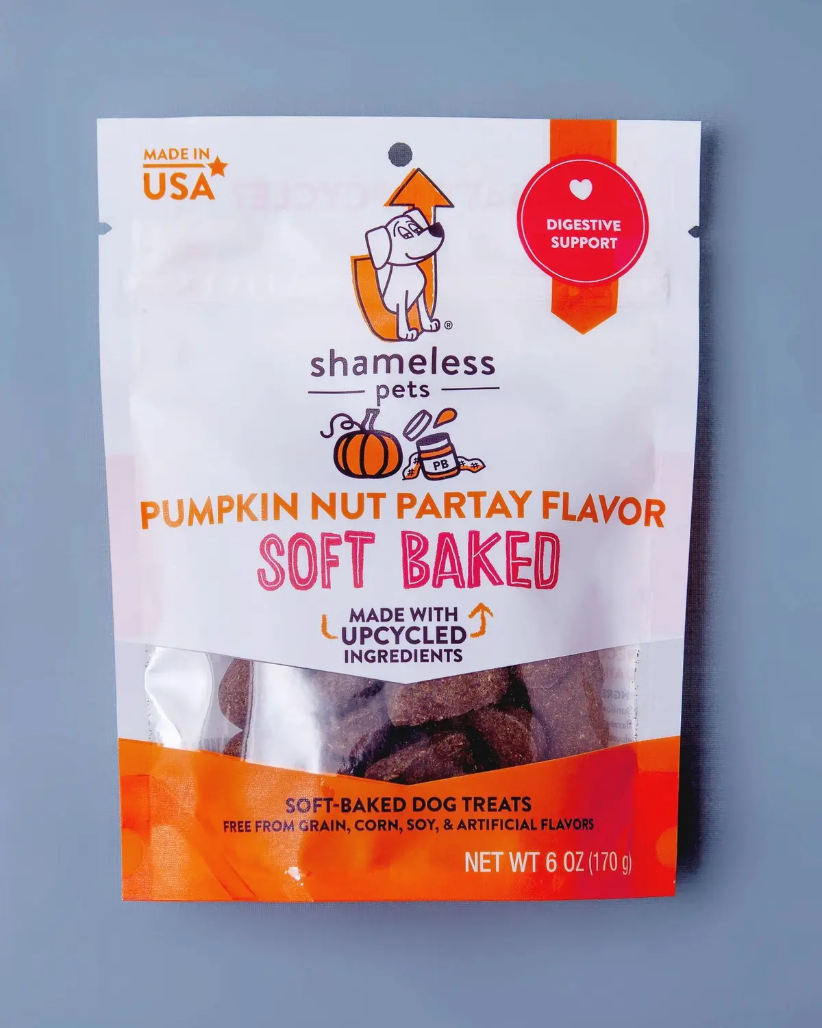 Pumpkin Nut Par-Tay Soft Baked Upcycled Dog Treats << Final Sale >> 1