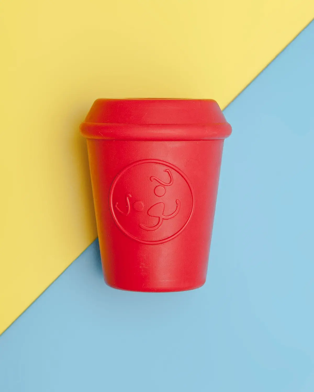 Durable Coffee Cup Toy In Red (Medium) 1