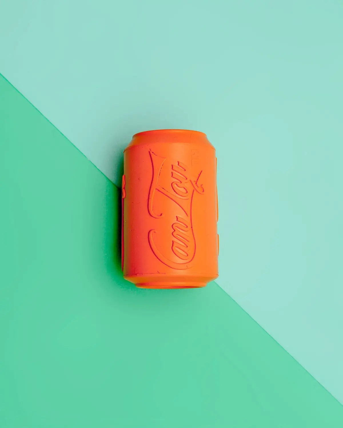 Durable Can Toy In Orange (Small) << Final Sale >> 1