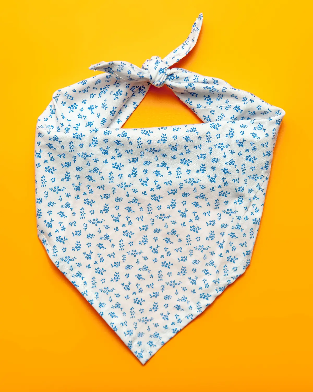 Upcycled Bandana In Golden Ikat (Final Sale) 2