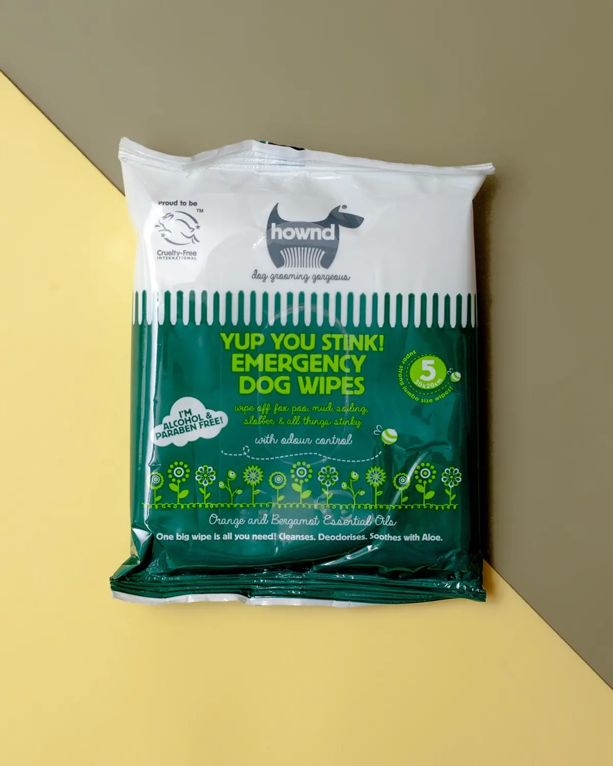 Yup, You Stink! Antibacterial Travel Dog Wipes 1