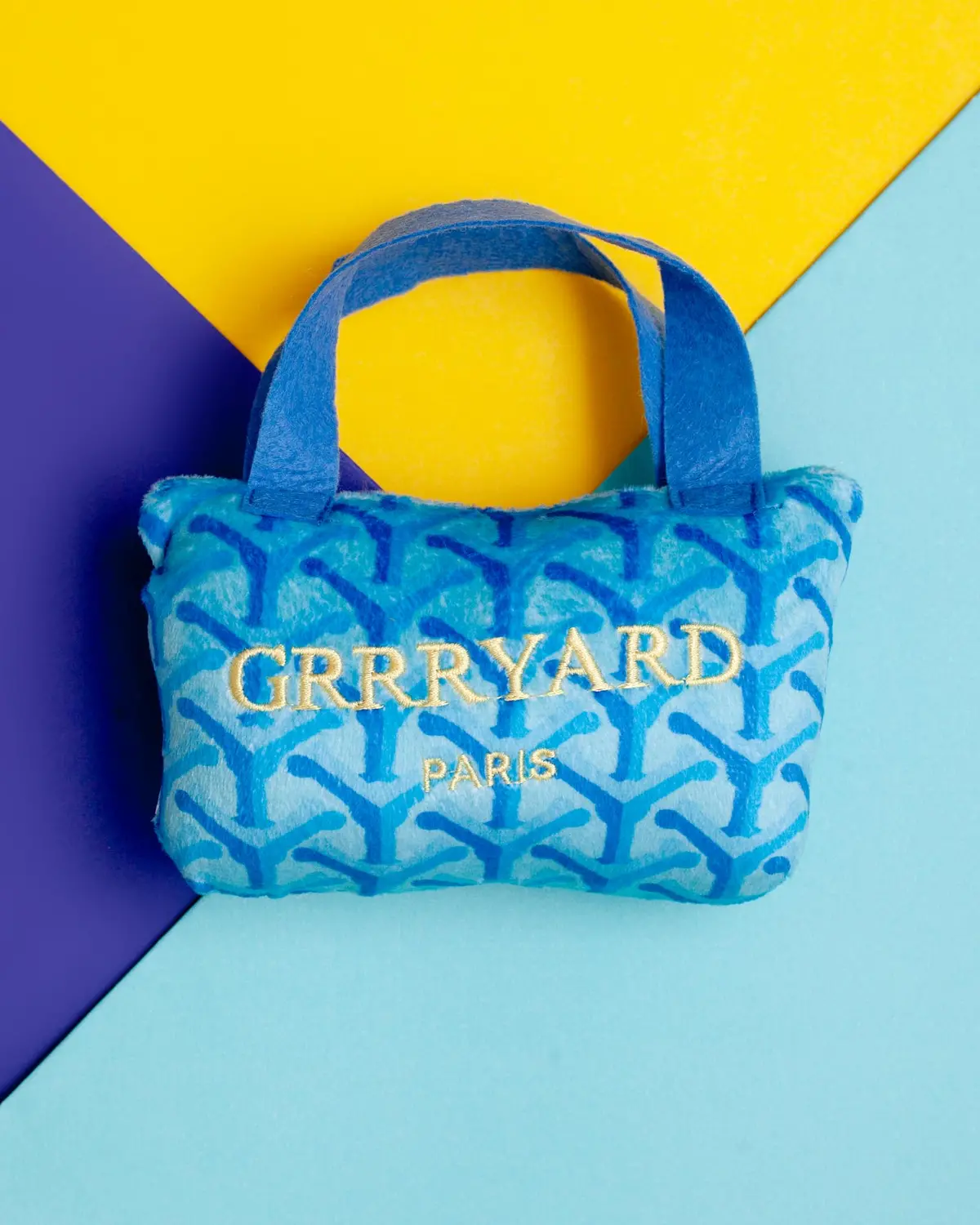 Grrryard Handbag Squeaky Plush Dog Toy 1