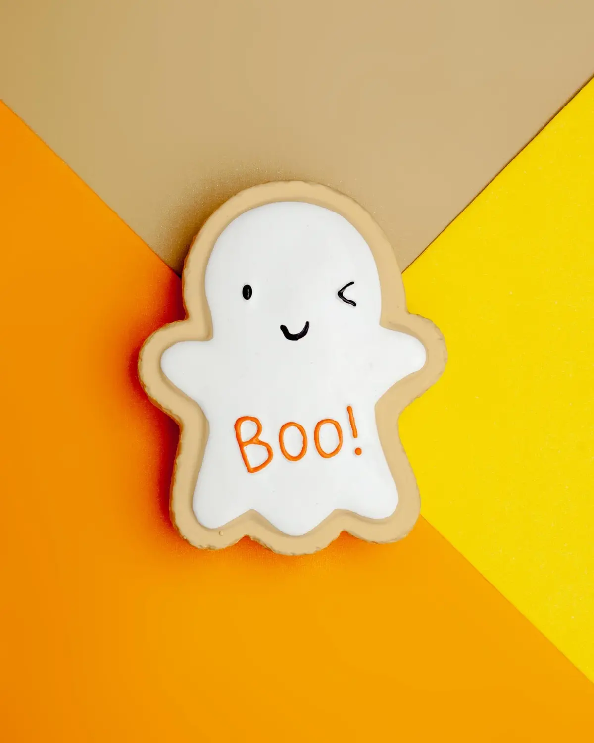 Ghost Cookie Latex Squeaky Dog Toy 1