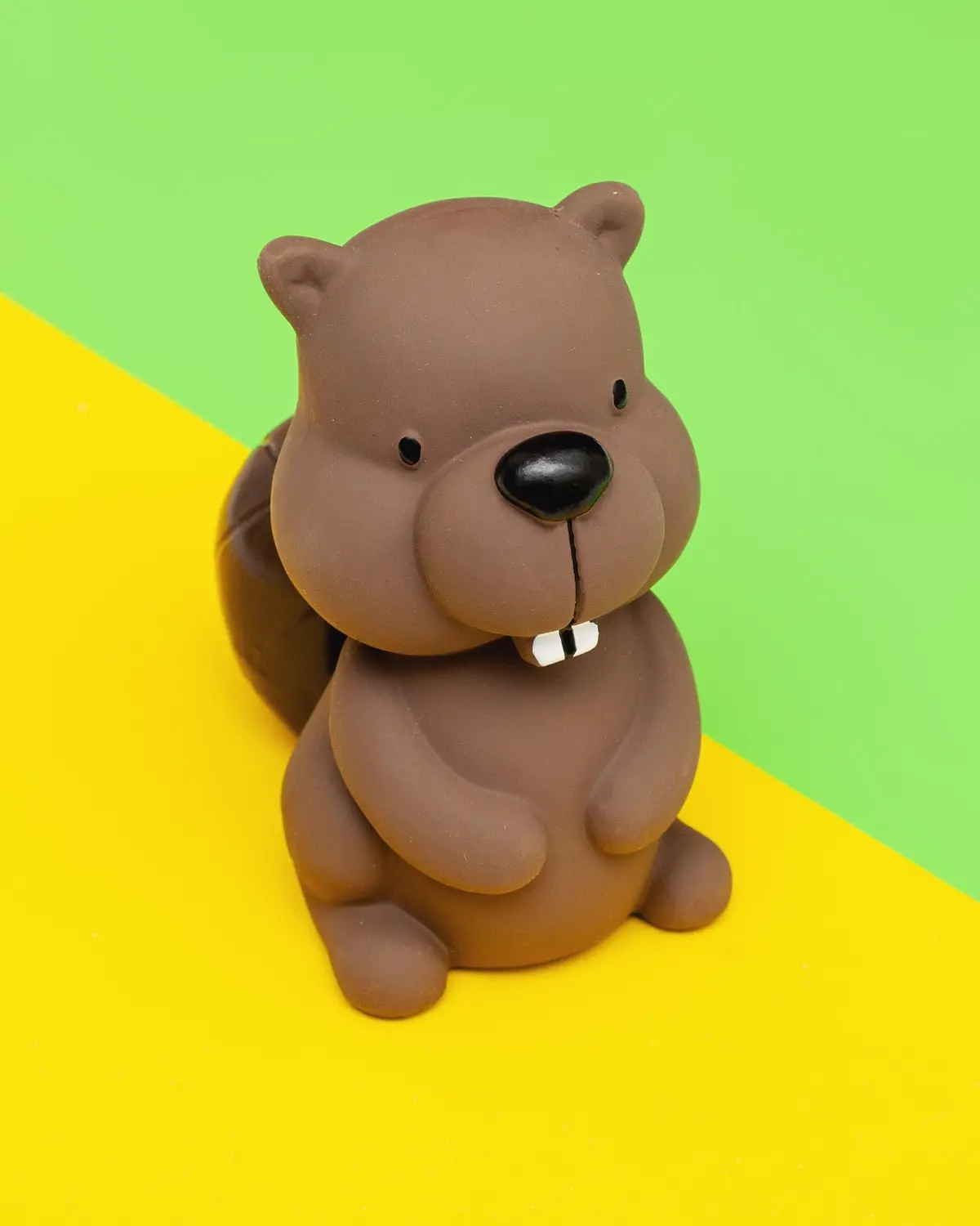 Beaver Forest Friend Latex Squeaky Dog Toy 1