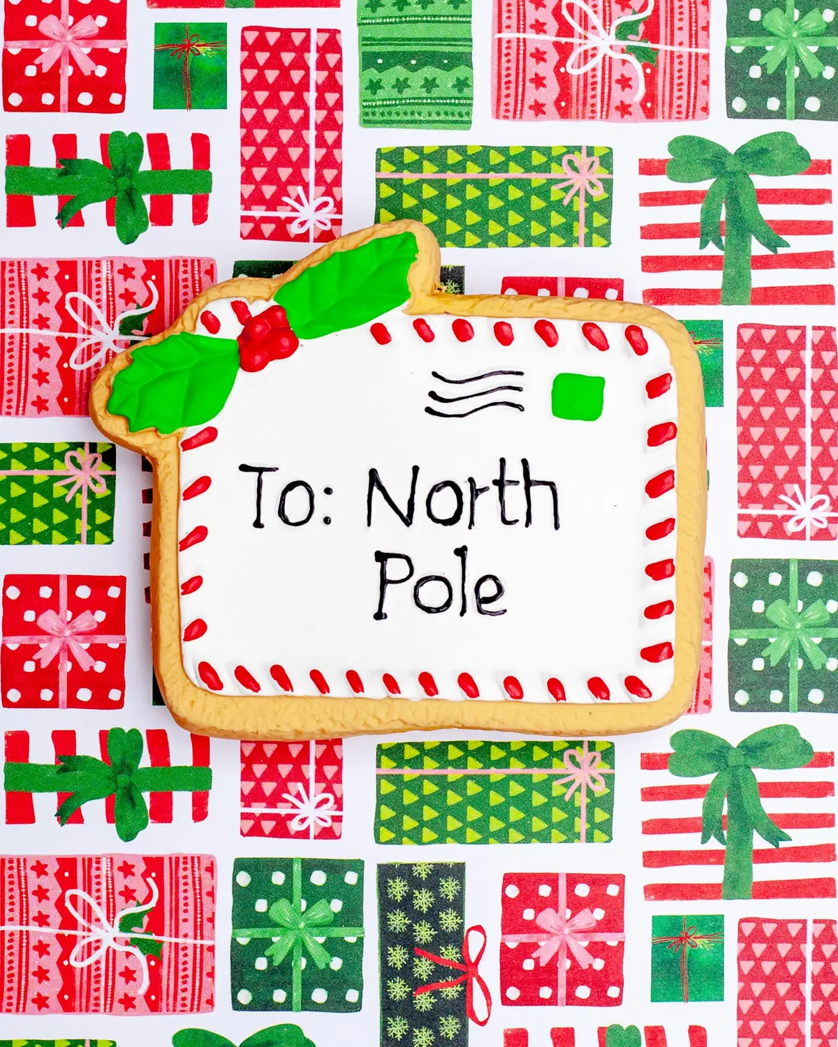 Letter To Santa Latex Squeaky Dog Toy 1