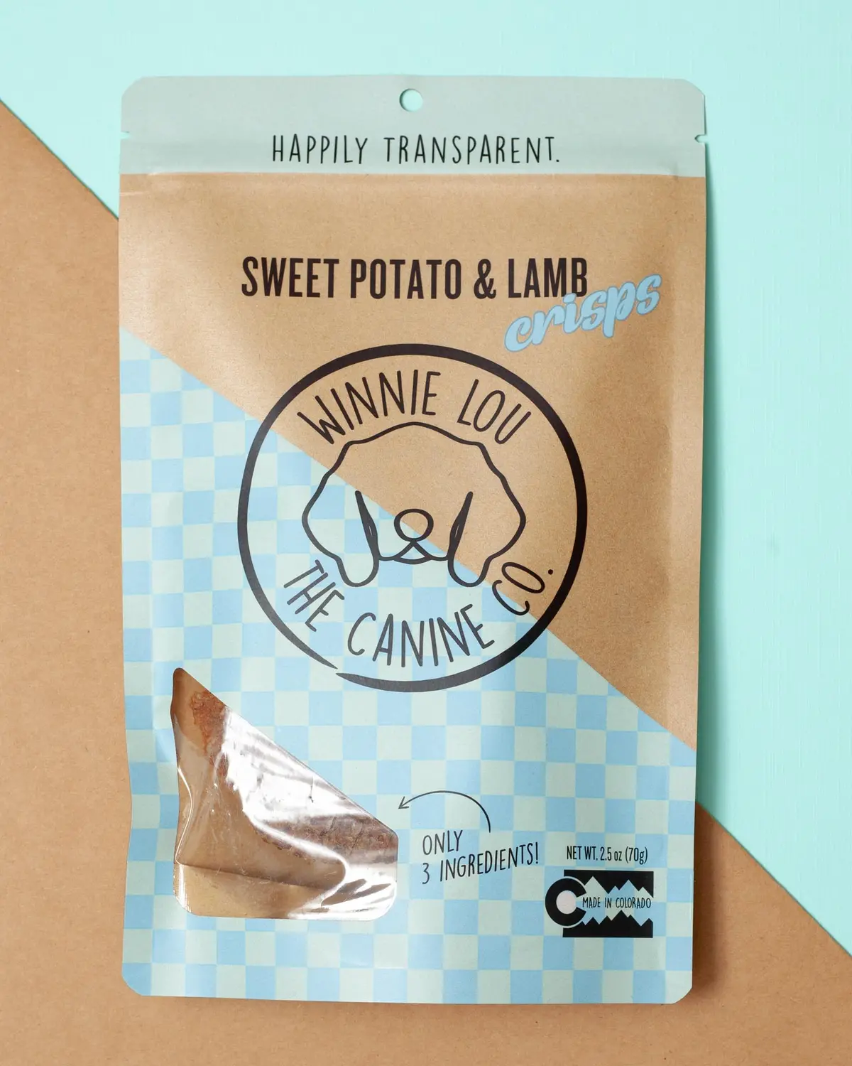 Sweet Potato & Lamb Crisp Dog Treats 1