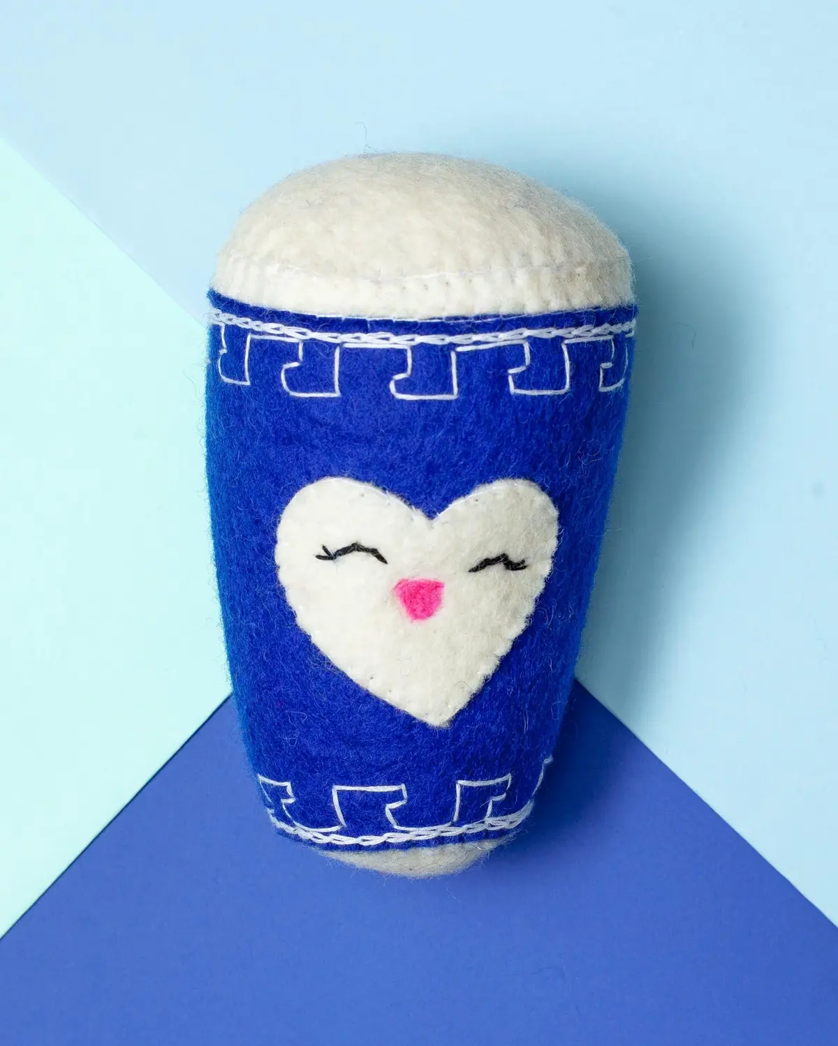 Wool Nyc Coffee Cup Squeaky Dog Toy 1