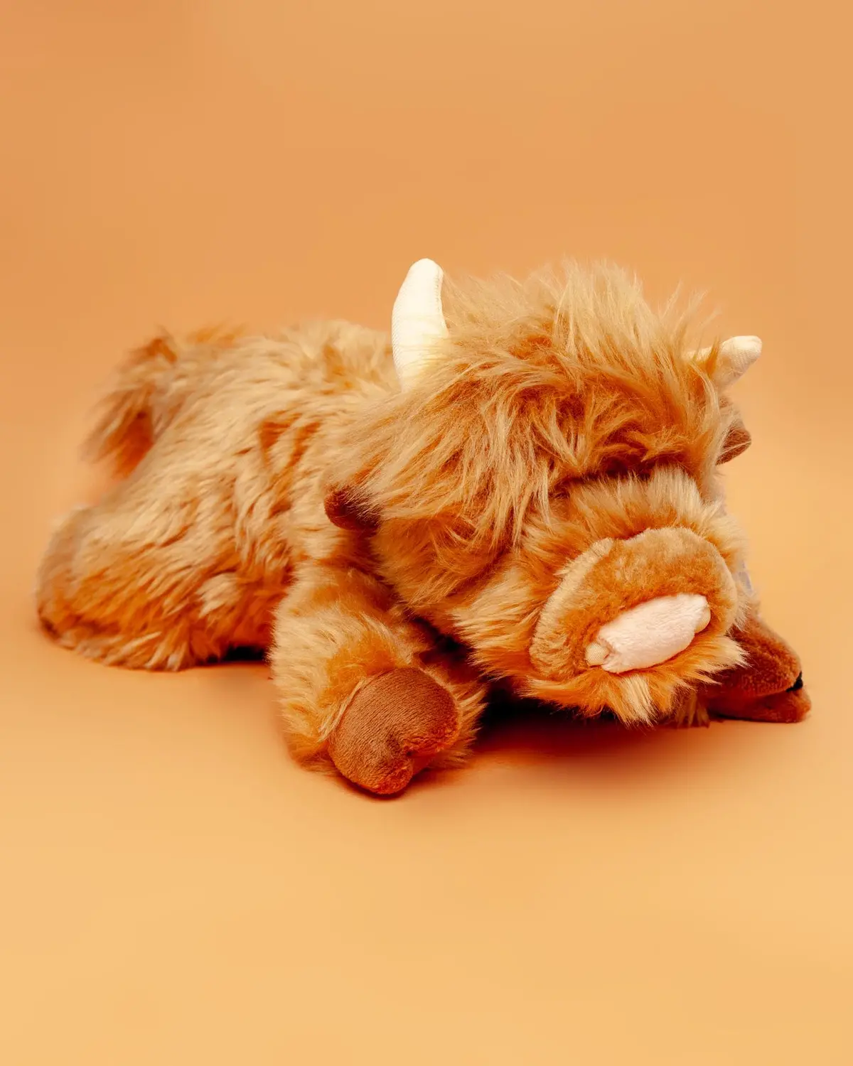 Shaggy The Highland Cow Squeaky Dog Plush Toy 1