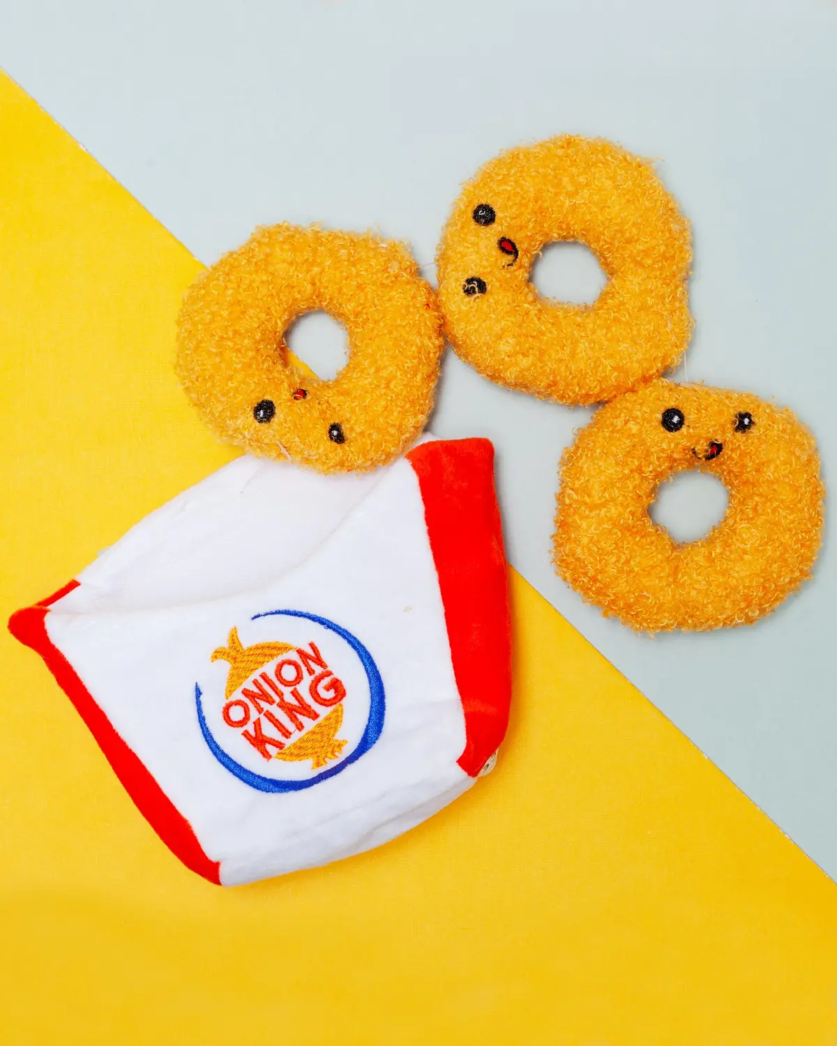 Onion King Interactive Crinkle Dog Toy 1