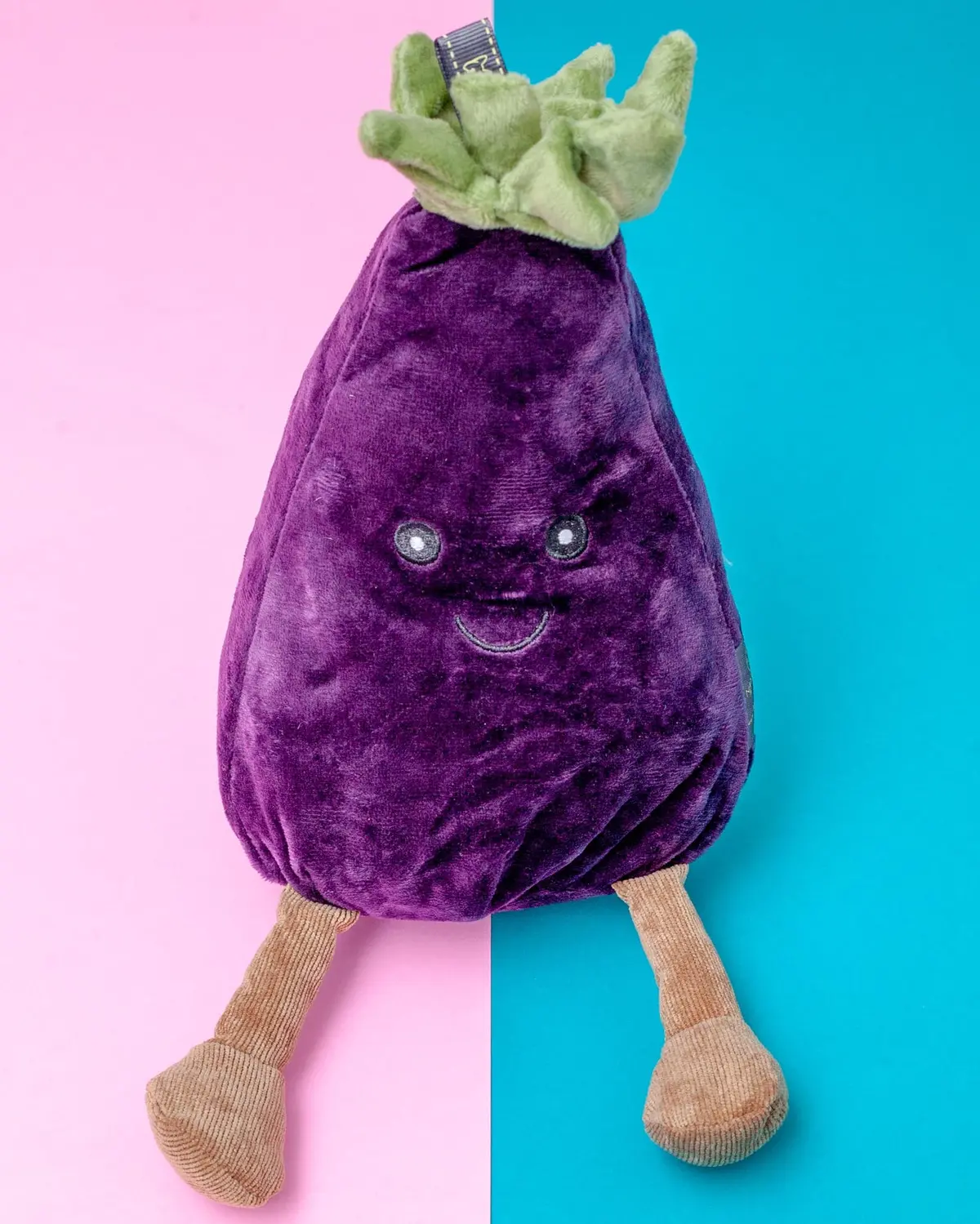 The Purple Eggplant Plush Dog Toy (Final Sale) 1