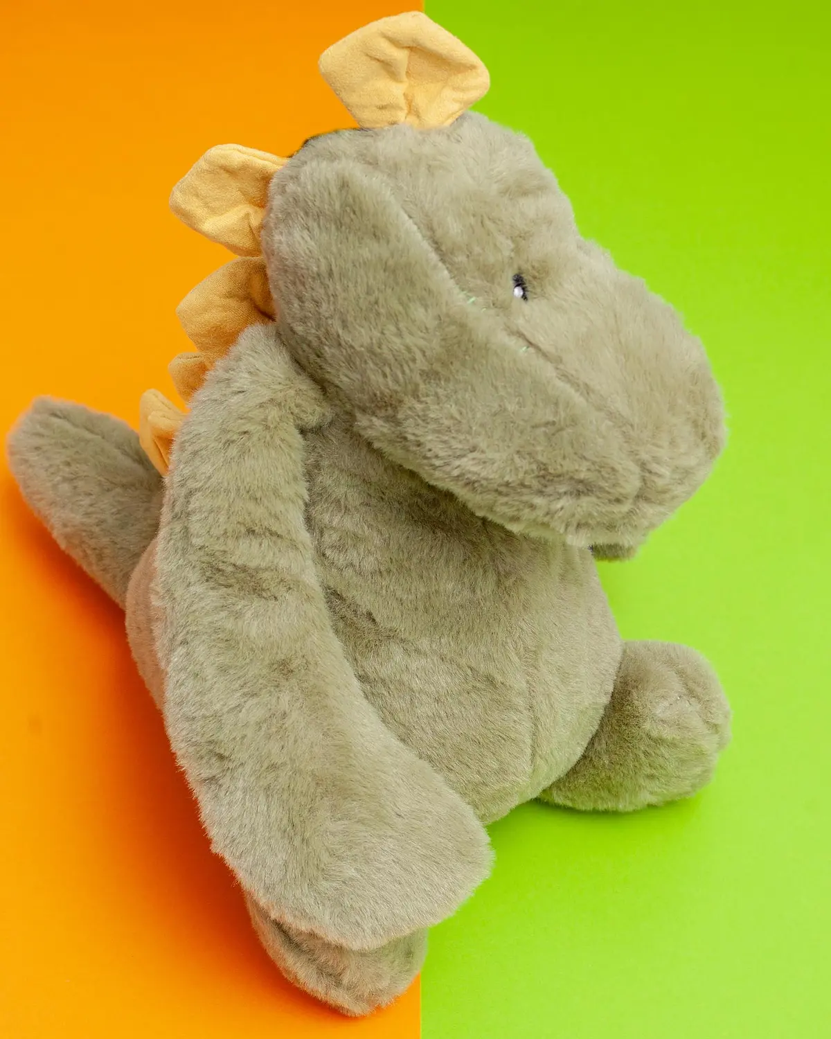 The Green Dinosaur Plush Dog Toy 1