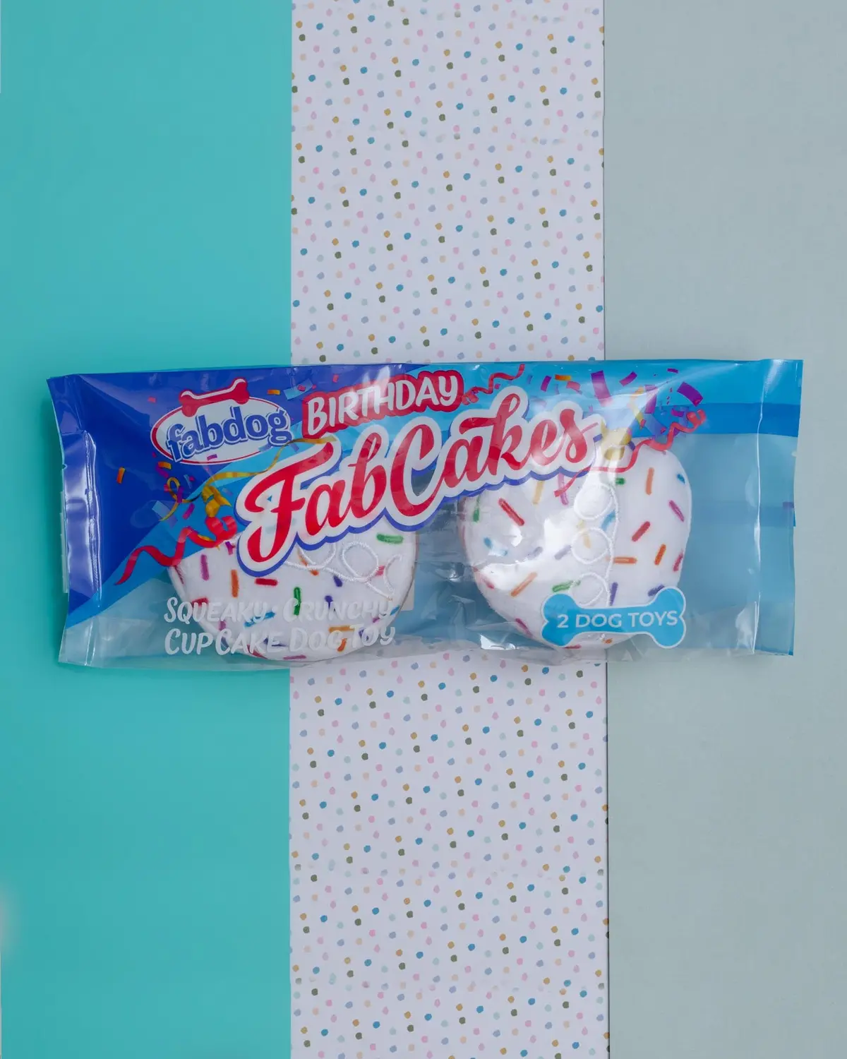 Birthday Fabcake Plush Dog Toy 1