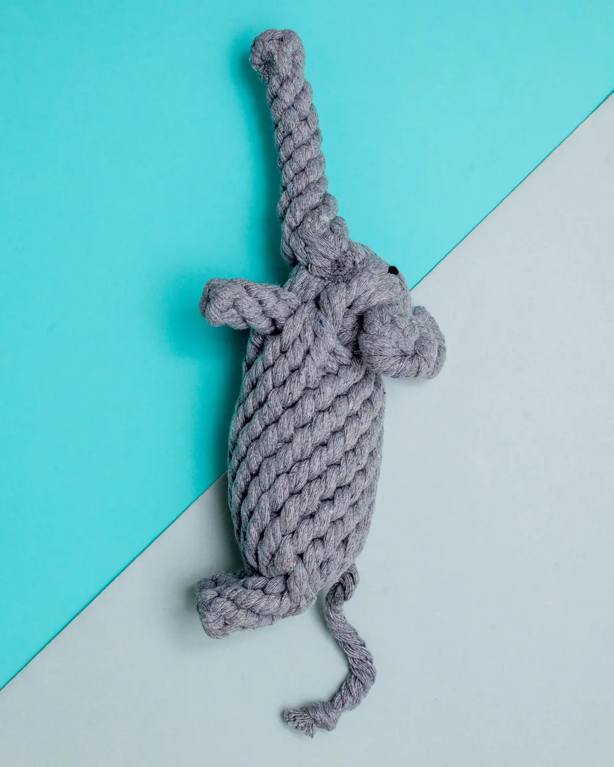 Rudy The Elephant Rope Dog Toy 1