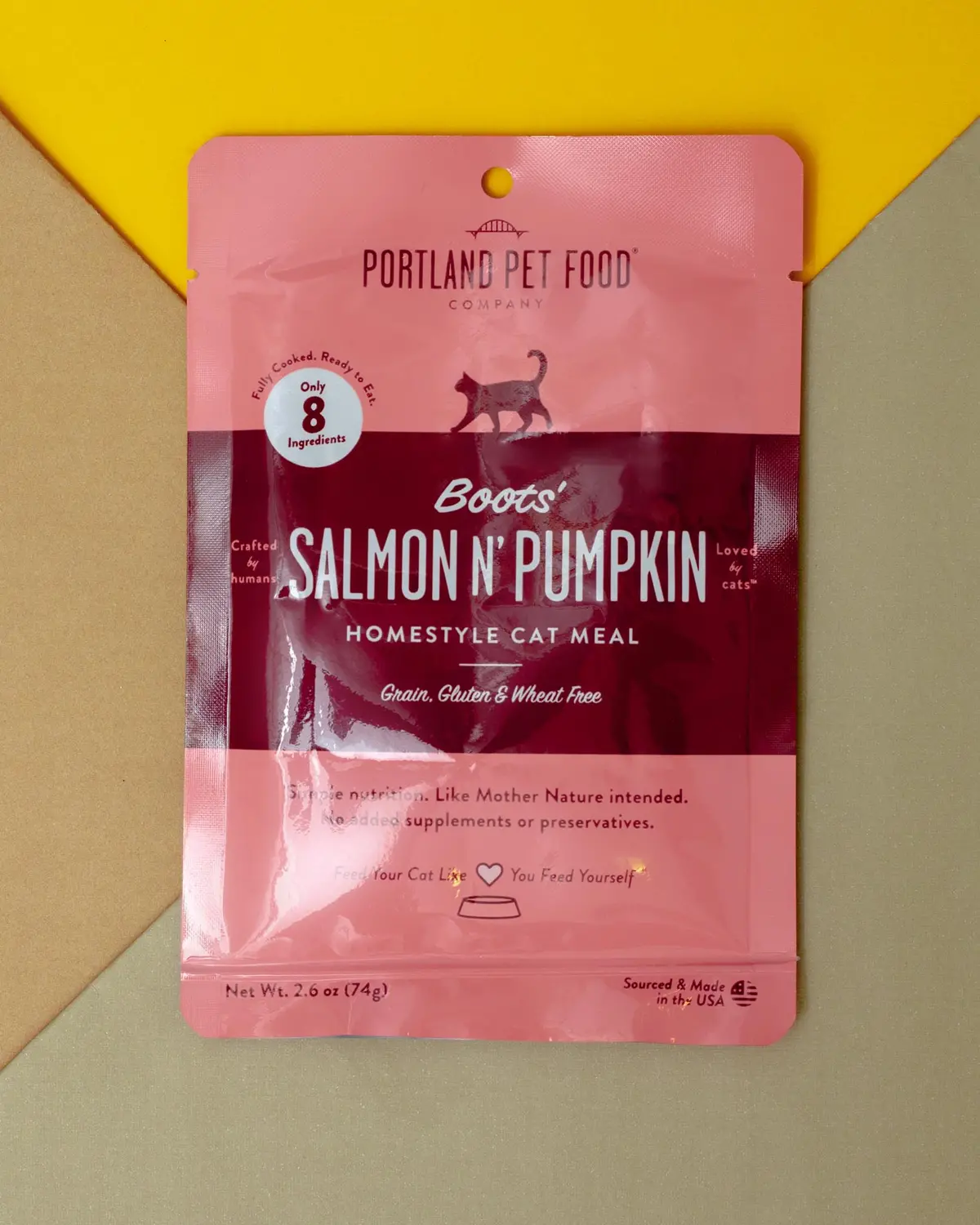 Boots' Salmon N' Pumpkin Cat Meal Pouch 1