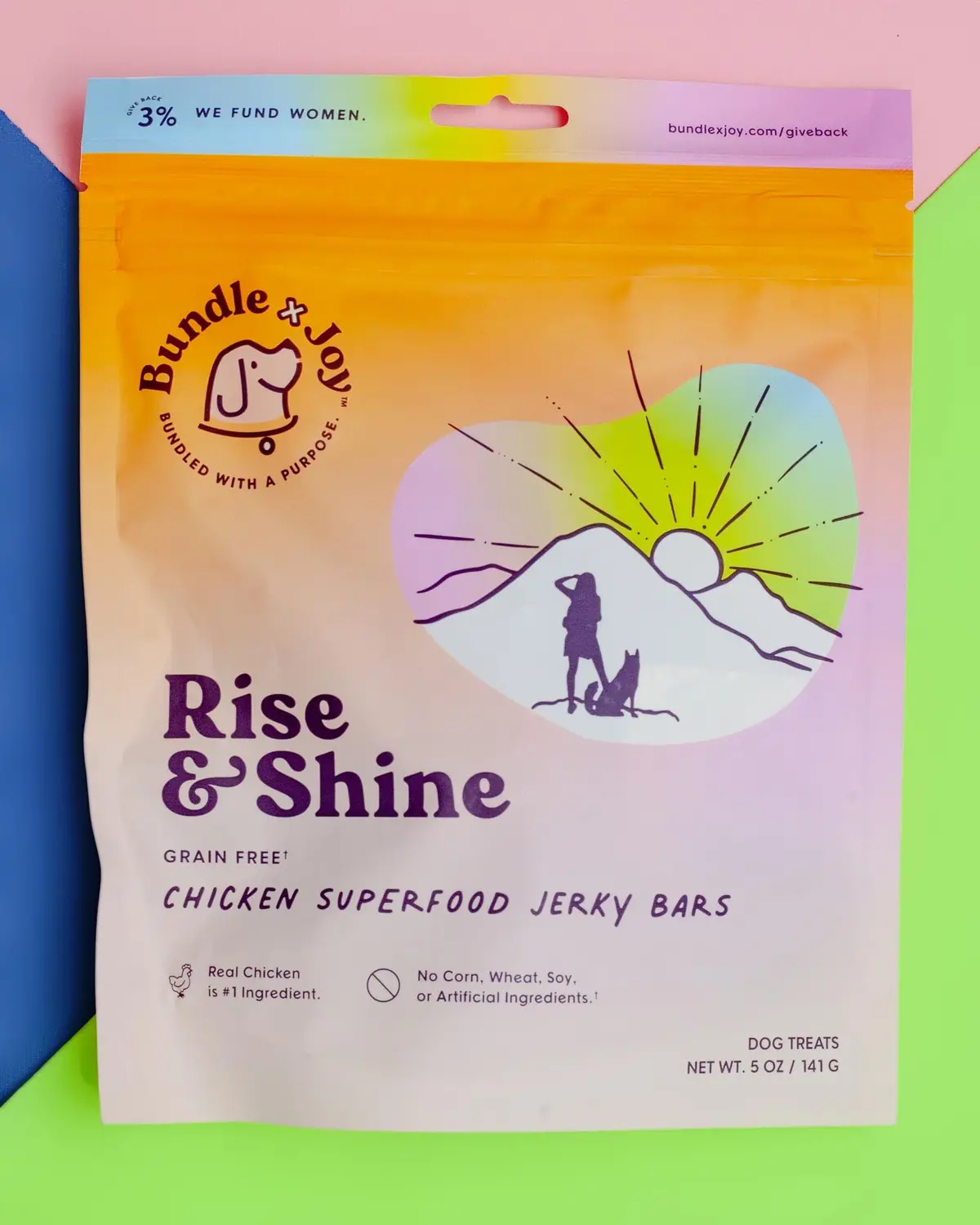Rise & Shine Chicken Superfood Jerky Dog Treats (Made In The Usa) 1
