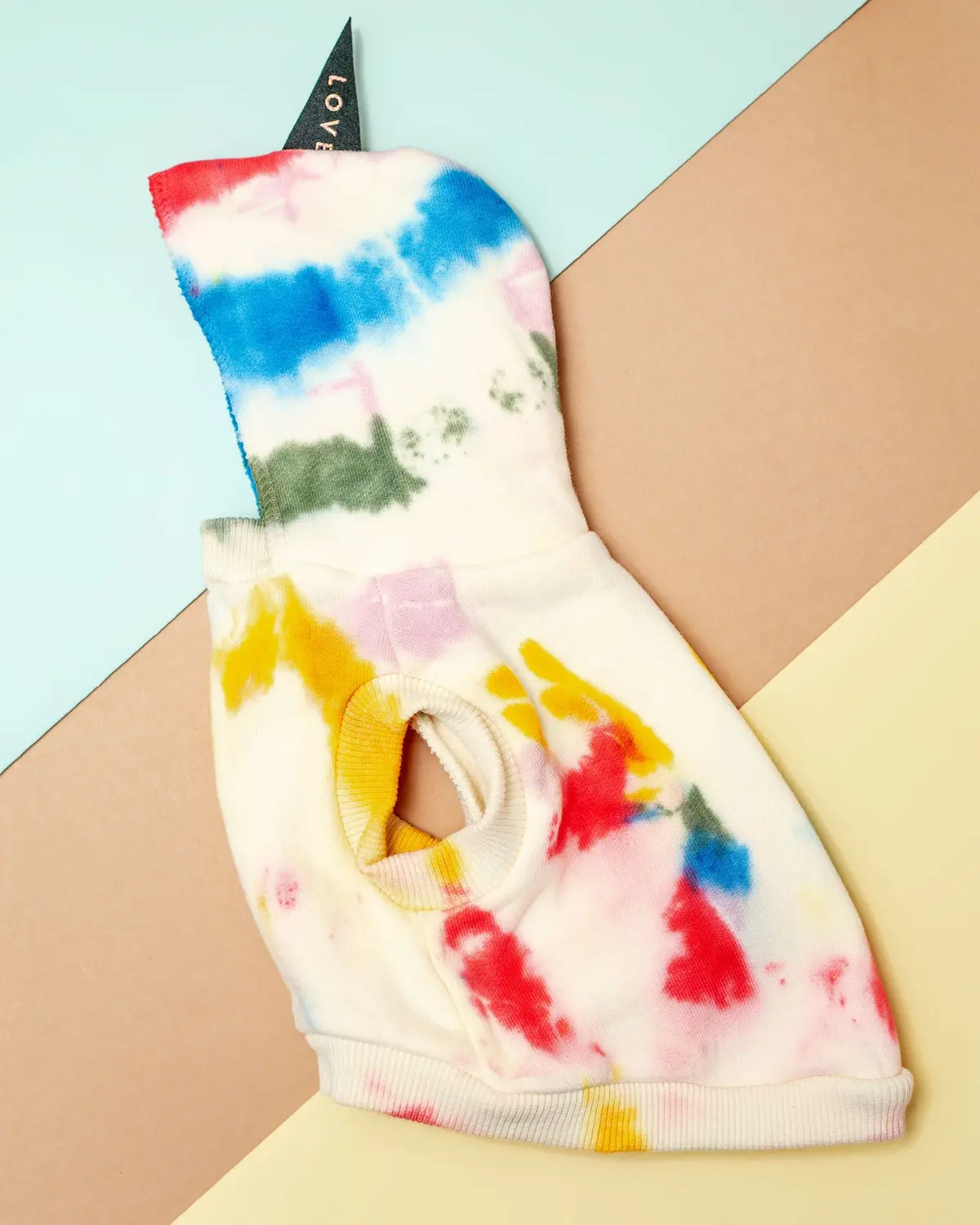 Studio Splatter Dog Sweatshirt In Henri (Final Sale) 1