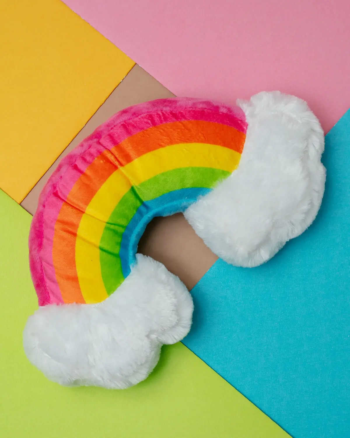 Over The Rainbow Plush Dog Toy 1