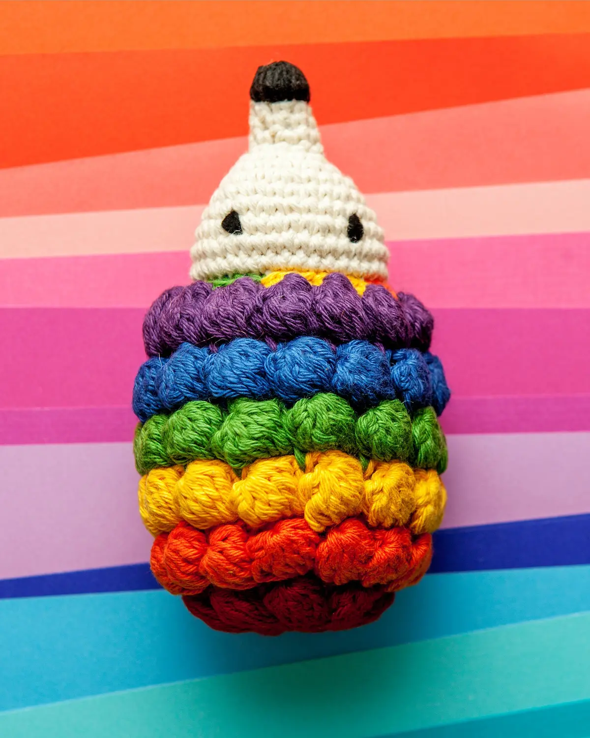 Hand Crochet Hedgehog Toy 1