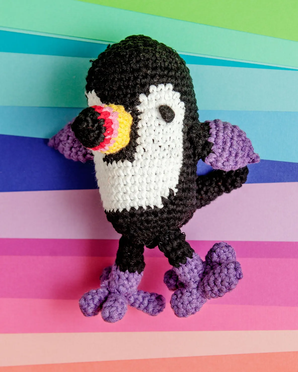Hand Crochet Parakeet Toy 1