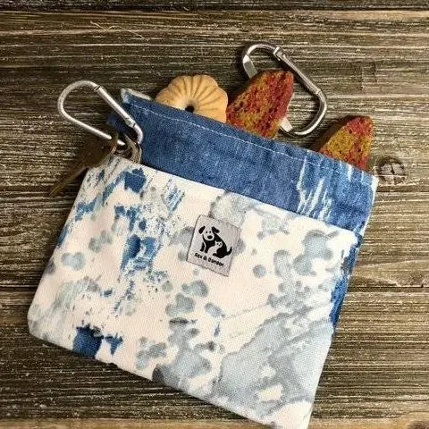 Rex & Bandon | Dog Treat Bag In Abstract 1