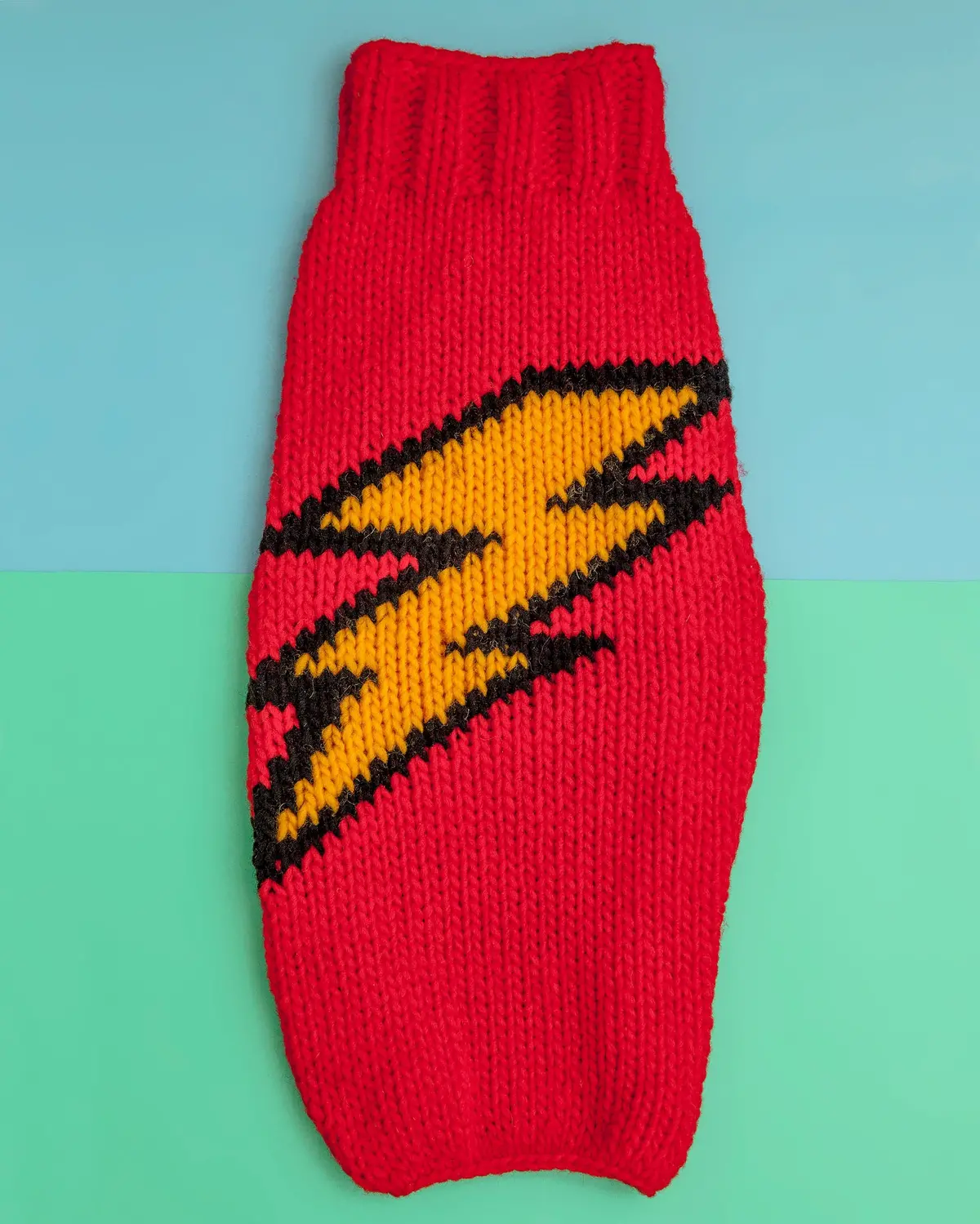 "The Bolt" Knit Wool Dog Sweater (Final Sale) 1