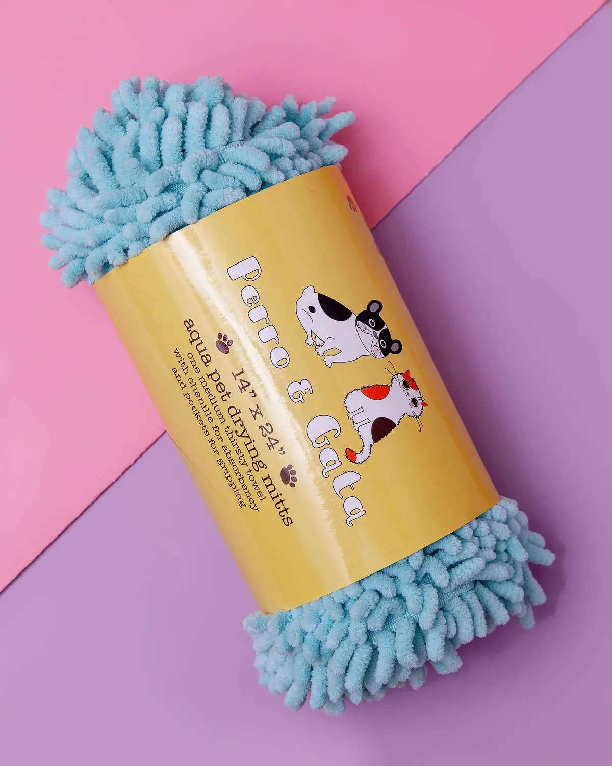 Chenille Shag Pet Drying Mitt << Clearance >> 1