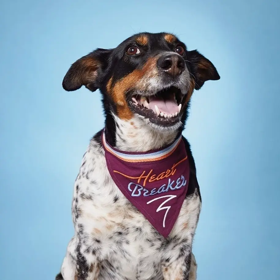 Easy Tiger | Heartbreaker Dog Bandana 1