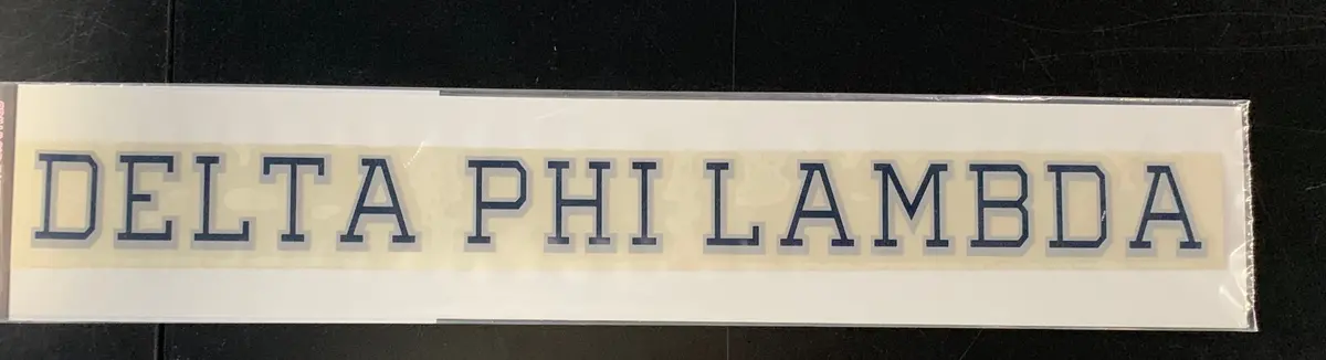 Delta Phi Lambda Horizontal Decal 1