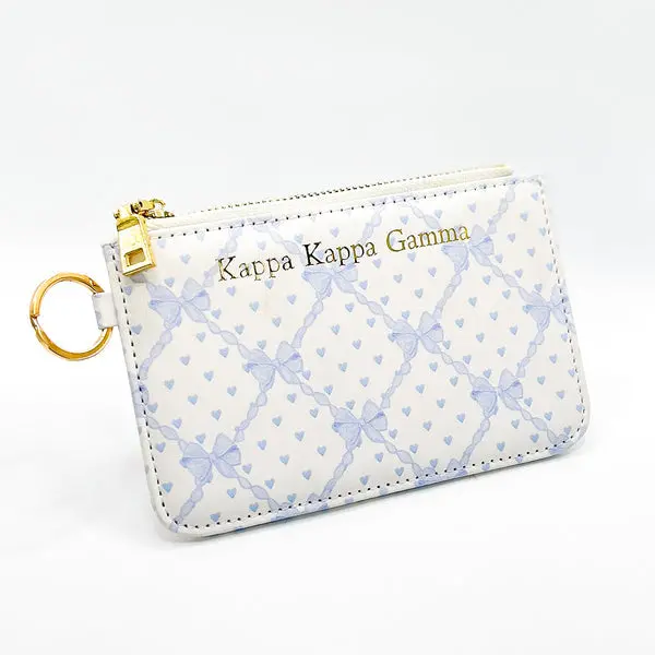 Kappa Kappa Gamma Bow Key Pouch 1