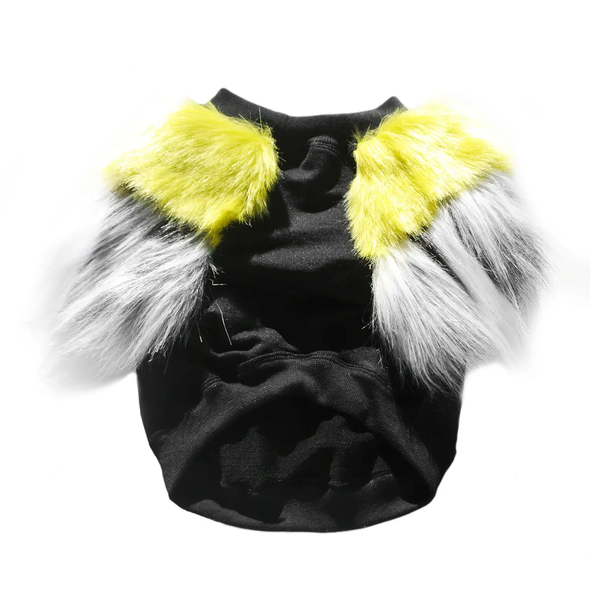 Eye Of Dog | Acid Lime Faux Fur Top 1