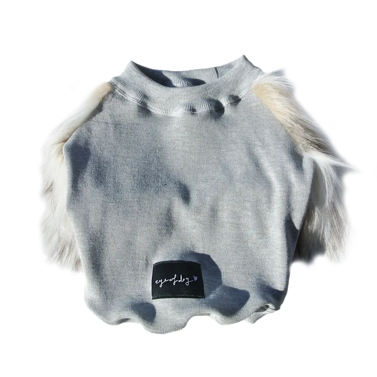Eye Of Dog | Faux Fur Sweatshirt 1