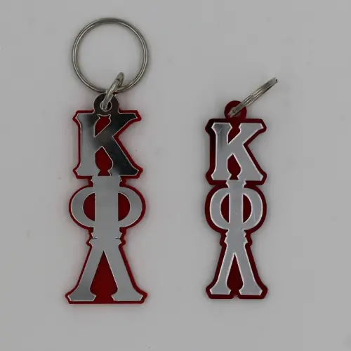 Kappa Phi Lambda Greek Letter Acrylic Keychain 1