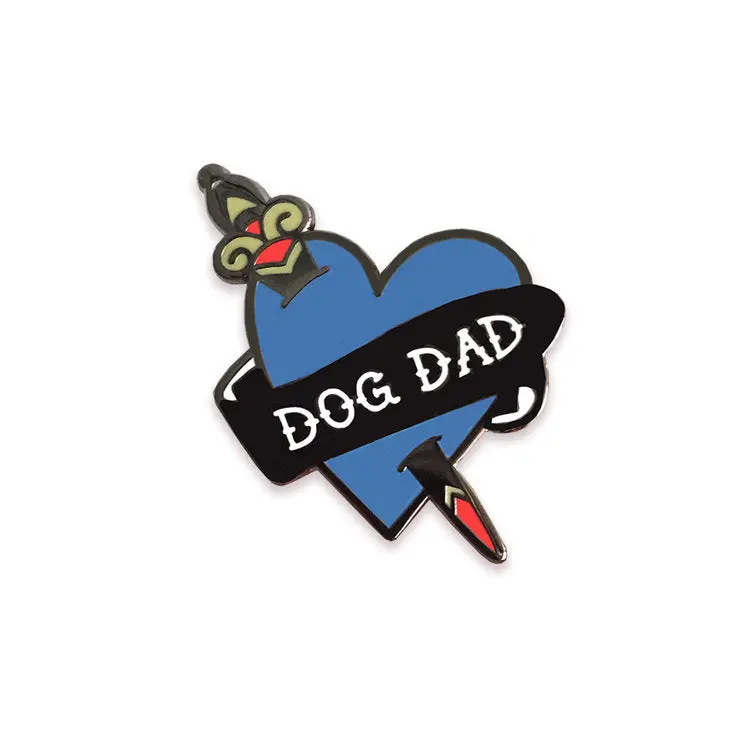 Five15 | Dog Dad Enamel Pin 1