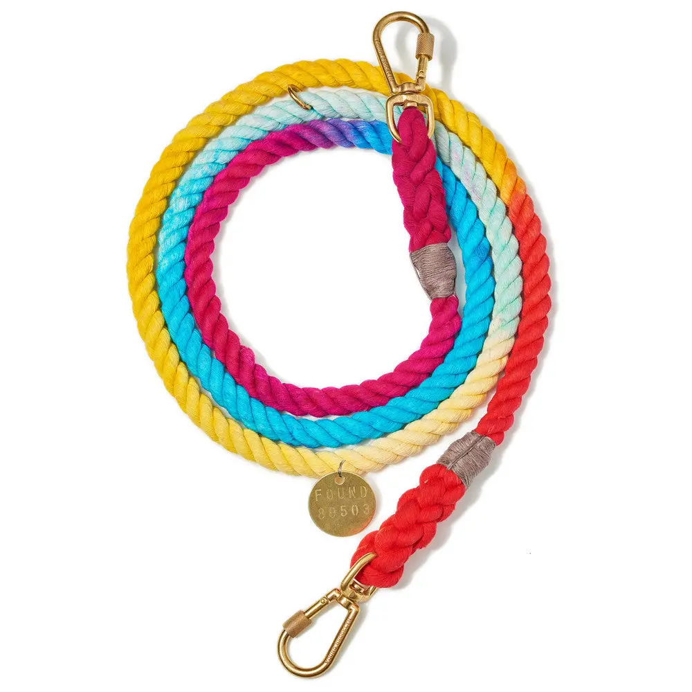 Found My Animal | Adjustable Rope Lead In Prismatic 1