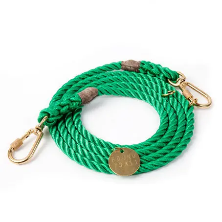 Found My Animal | Adjustable Rope Lead In Miami Green 1