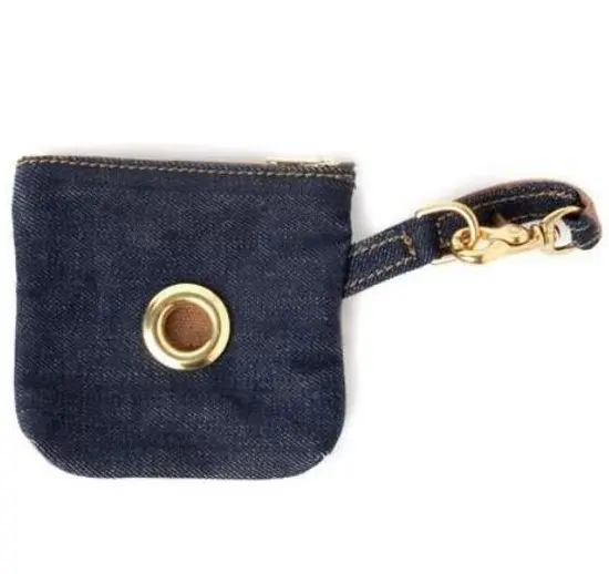 Found My Animal | Denim Poop Bag Pouch 1