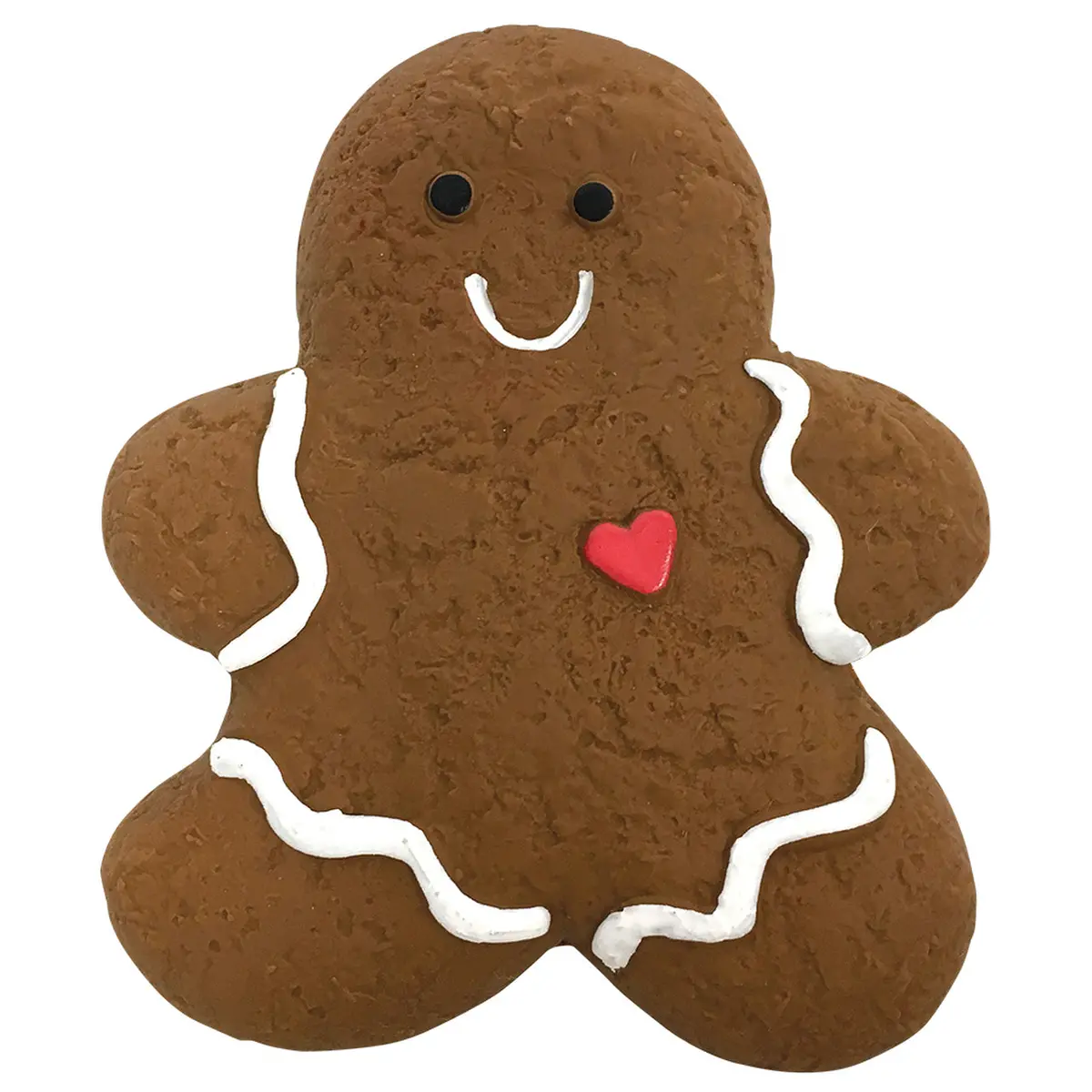 Fou Fou Pet | Heart Gingie Chew Latex Toy 1