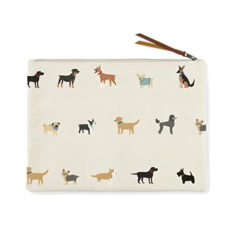 Fringe Studio | Happy Breeds Canvas Pouch 1