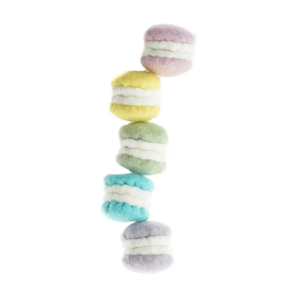 Global Goods | Felt Macarons (Sold Individually) 1