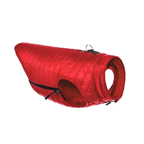 Gooby | Puffer Down Vest In Red 1