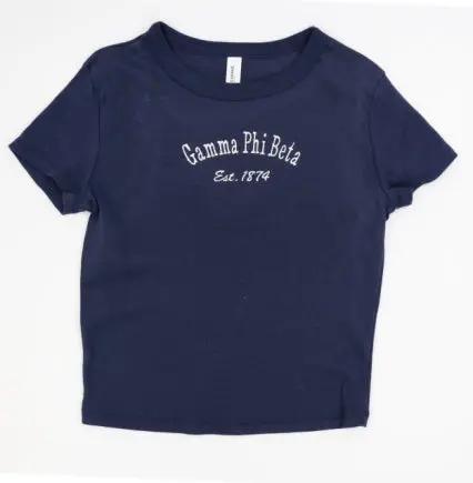 Gamma Phi Beta Classic Baby Tee 1