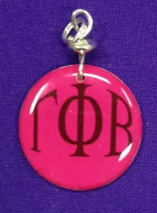 Gamma Phi Beta Greek Letter Charm 1