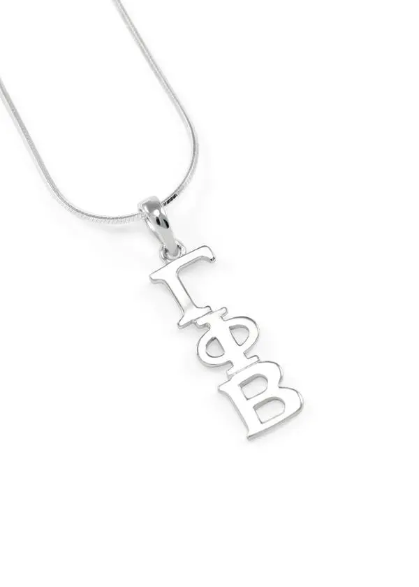 Gamma Phi Beta Sterling Silver Lavaliere 1