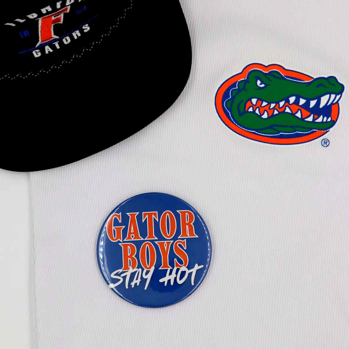 Gator Boys Stay Hot Printed Button 1