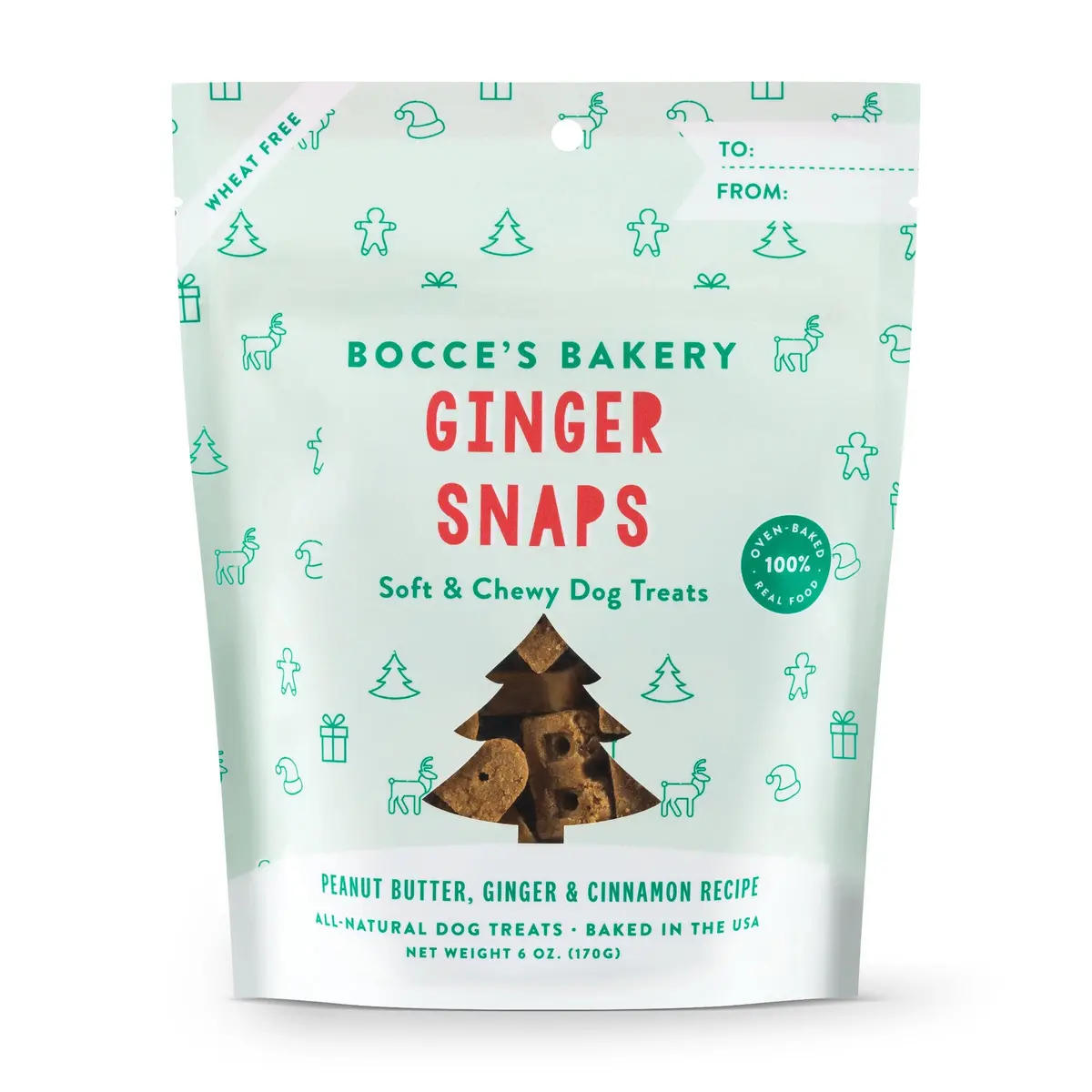 Bocce's Bakery | Ginger Snap Treats 1